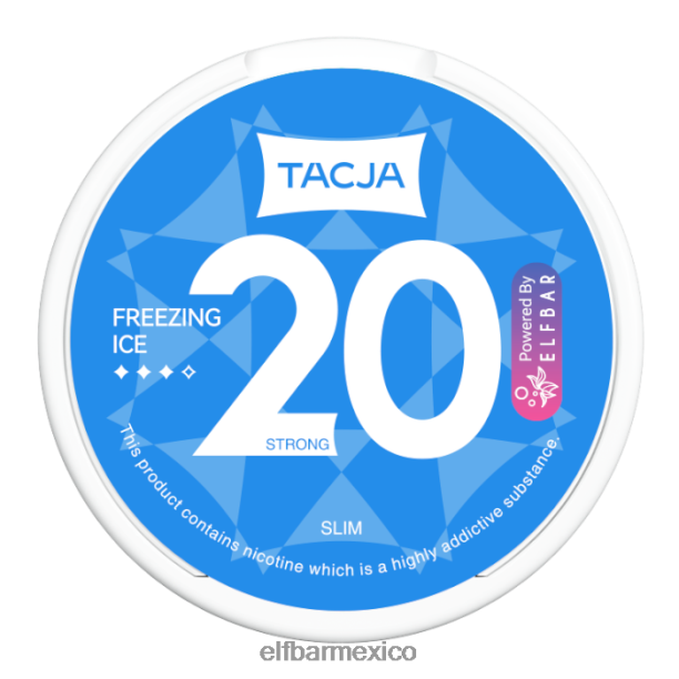 Bolsa de nicotina elfbar tacja - hielo congelado - 1 paquete - 20 mg/g D00JP230