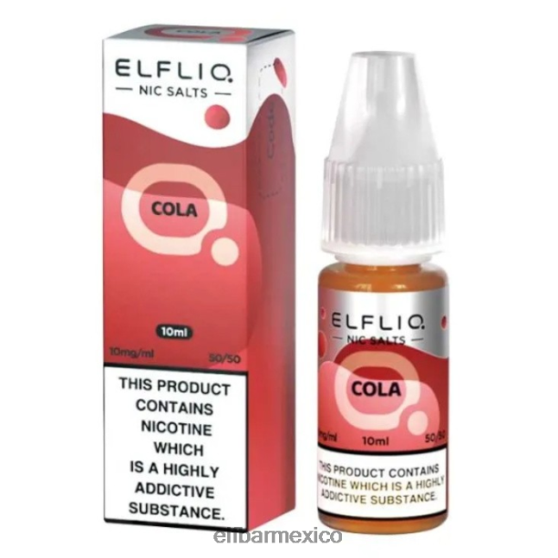 elfbar elfliq sales nic - cola - 10ml-10 mg/ml D00JP194