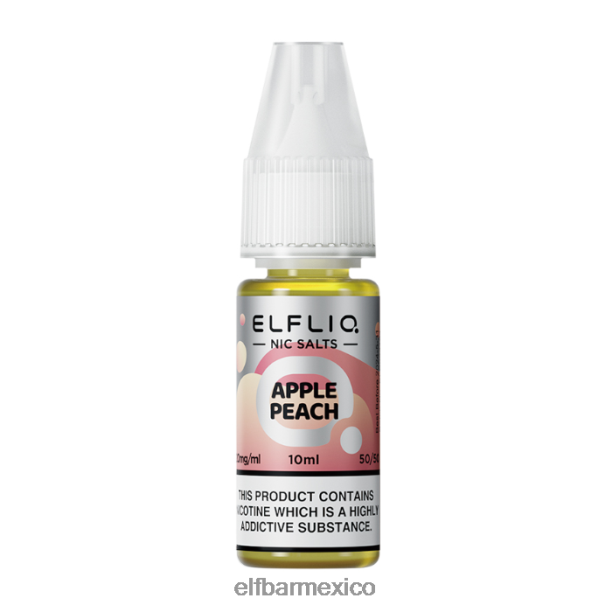 elfbar elfliq sales nic de manzana y melocotón - 10ml-10 mg/ml D00JP219