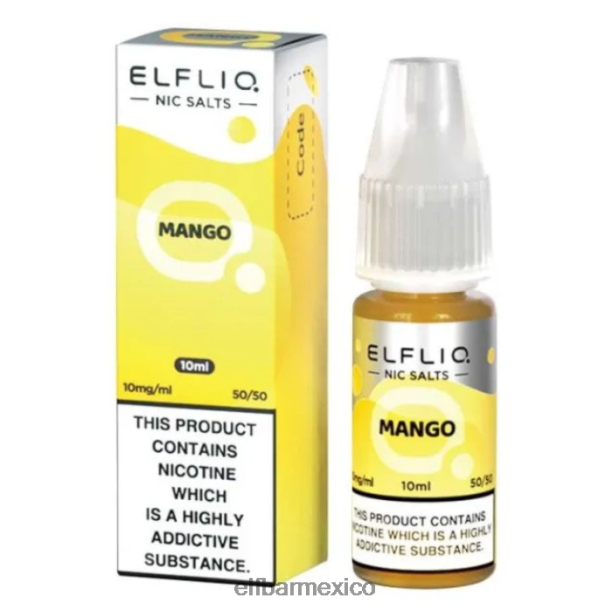 elfbar elfliq sales nic - mango - 10ml-10 mg/ml D00JP188