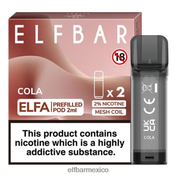 cápsula precargada elfbar elfa - 2 ml - 20 mg (paquete de 2) D00JP109 reajuste salarial