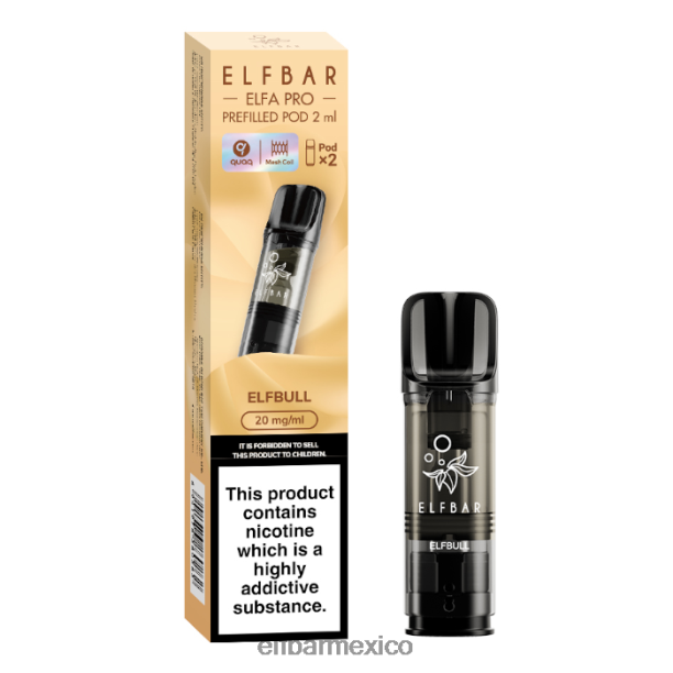 elfbar elfa pro cápsulas precargadas - 20 mg - paquete de 2 D00JP101 elfo turbo