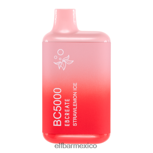 ELFBAR Hielo de fresa y limón bc5000 consumidor - 40 mg - individual TJ80TR51