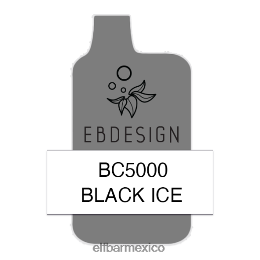 ELFBAR consumidor black ice 5000 - individual TJ80TR56