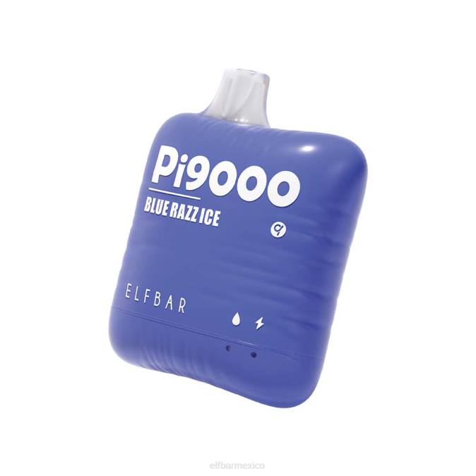 pi9000 vaporizador desechable 9000 inhalaciones Razz azul ELFBAR B0ZZ103