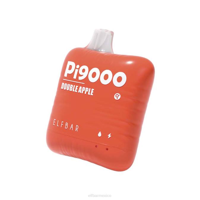 pi9000 vaporizador desechable 9000 inhalaciones manzana doble ELFBAR B0ZZ106