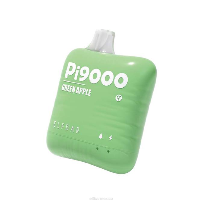pi9000 vaporizador desechable 9000 inhalaciones manzana verde ELFBAR B0ZZ110