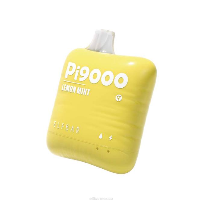 pi9000 vaporizador desechable 9000 inhalaciones menta Limón ELFBAR B0ZZ111