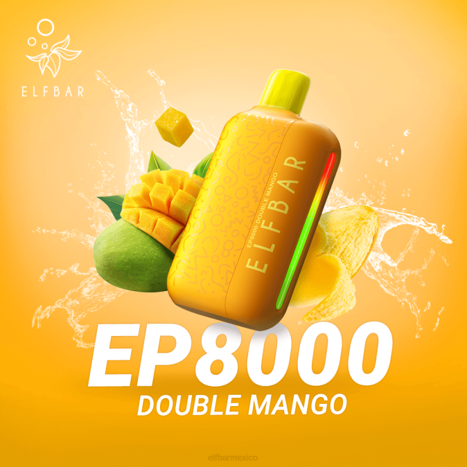 vape desechable nuevos soplos ep8000 mango doble ELFBAR B0ZZ68